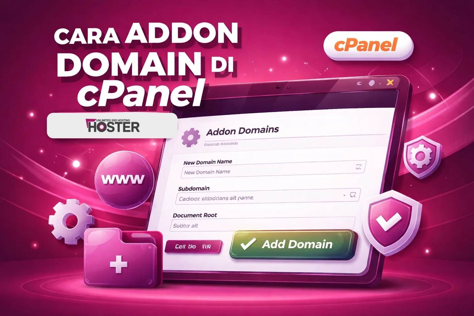 Cara Addon Domain di cPanel Versi Terbaru (Langkah-Langkah Lengkap)