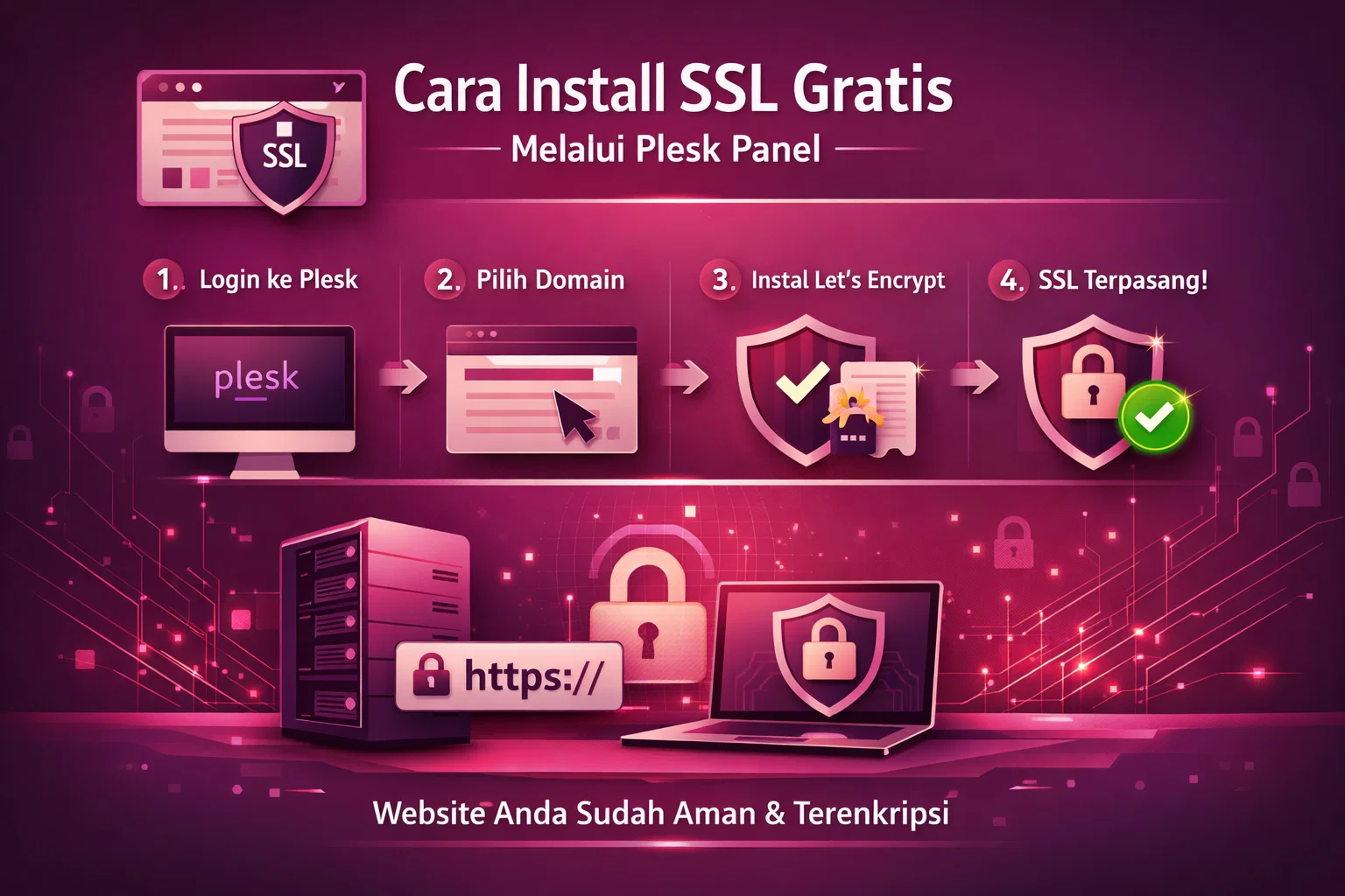 Cara Install SSL Gratis Melalui Plesk Panel