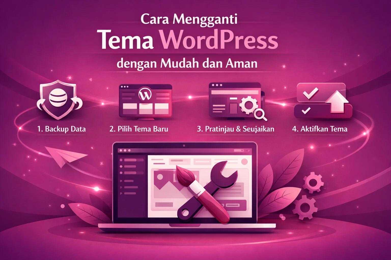 Cara Mengganti Tema WordPress dengan Mudah dan Aman