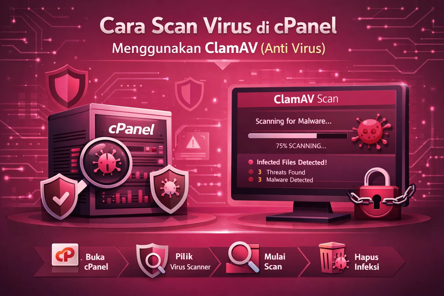 Cara Scan Virus di cPanel Menggunakan ClamAV (Anti Virus)