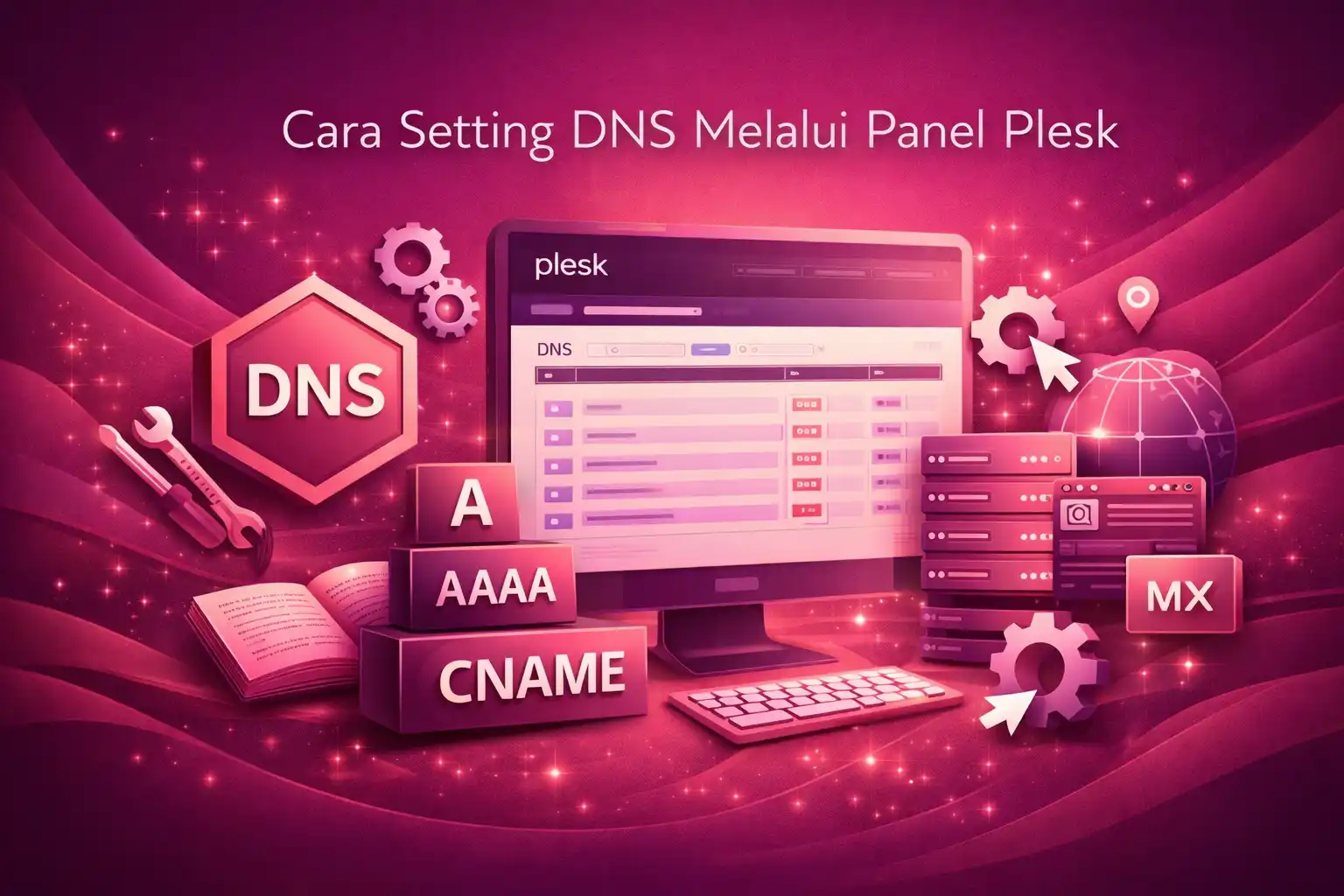 Cara Setting DNS Melalui Panel Plesk
