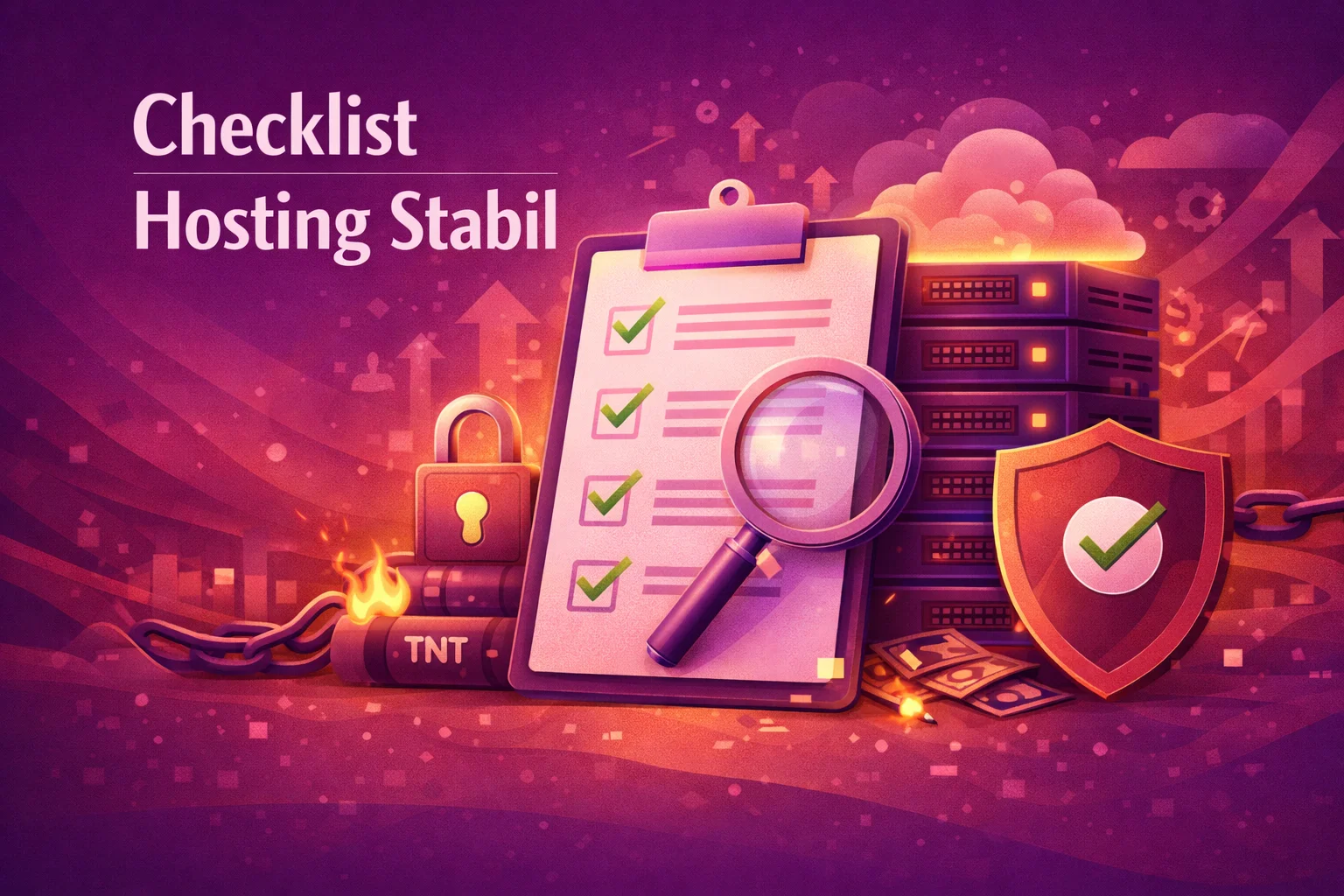 Checklist Hosting Stabil untuk Website Produksi (Panduan Evaluasi Nyata)