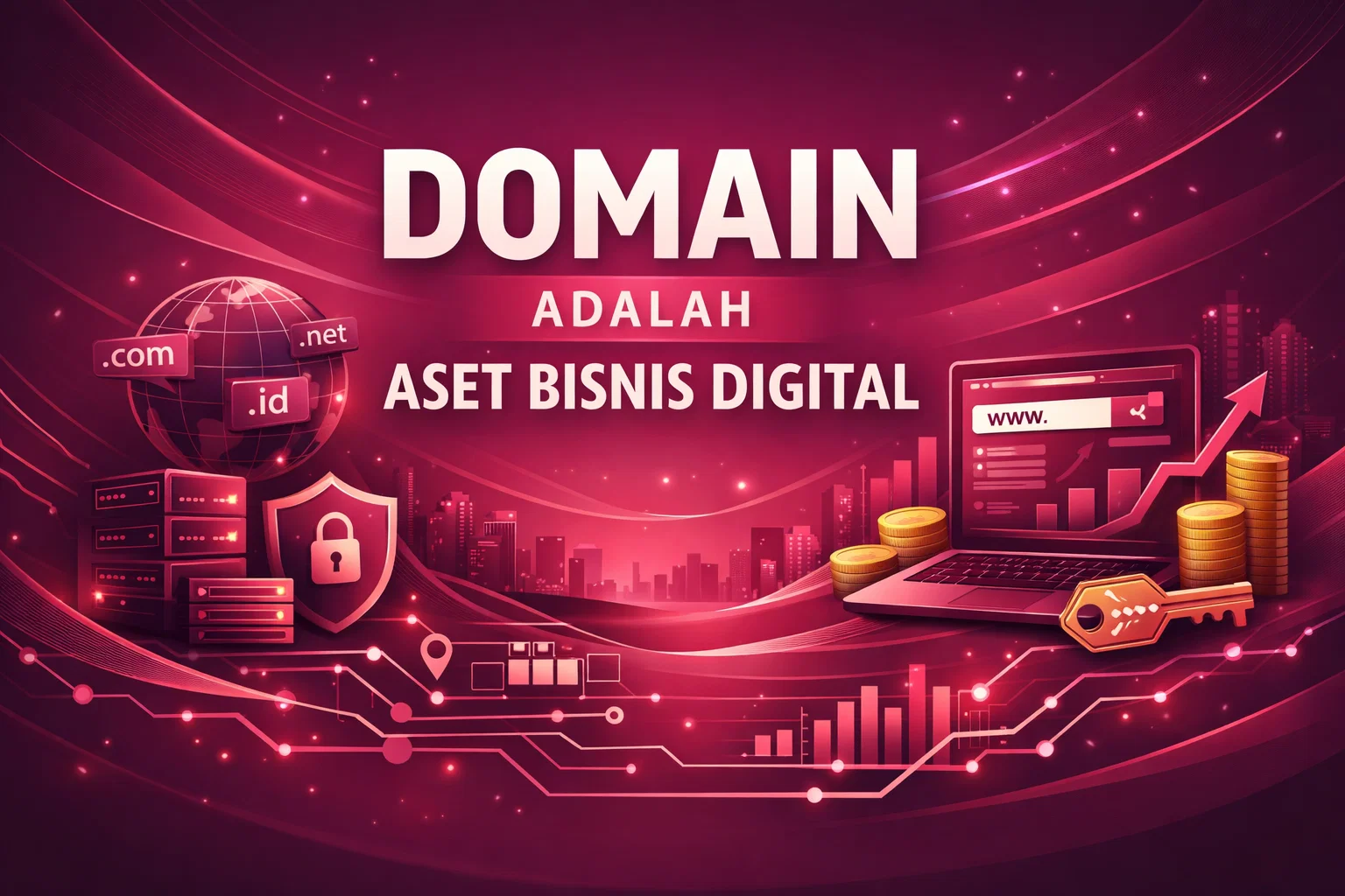 Domain Adalah Aset Bisnis Digital, Bukan Sekadar Nama Website