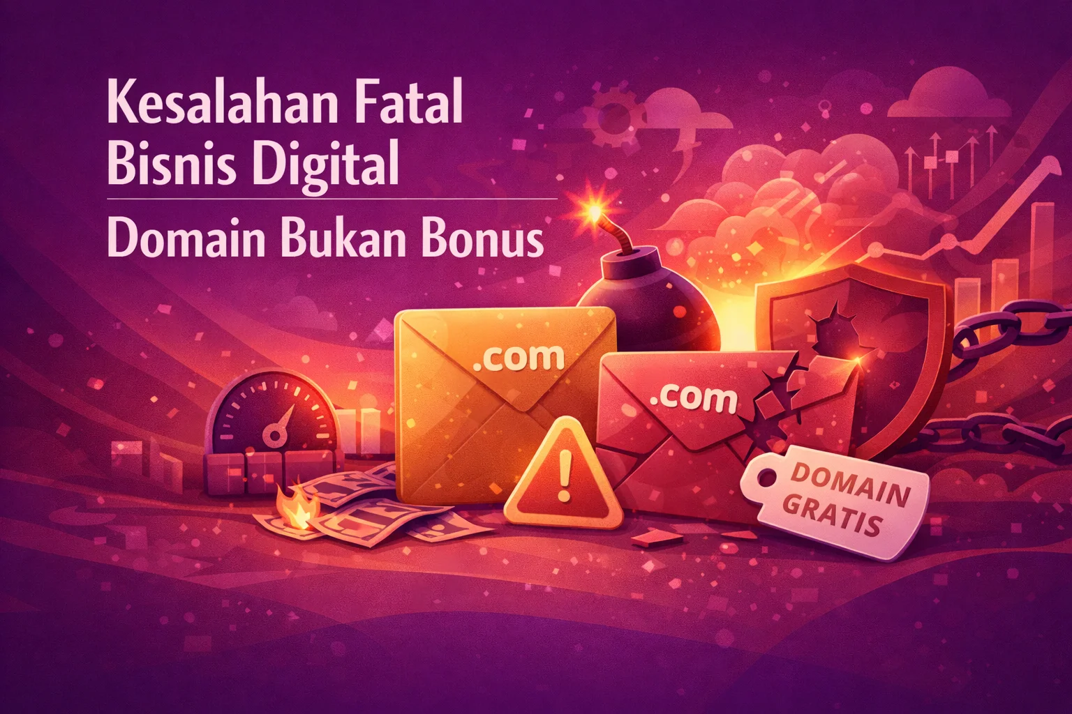 Domain Bukan Bonus: Kesalahan Fatal Bisnis Digital yang Masih Dianggap Normal