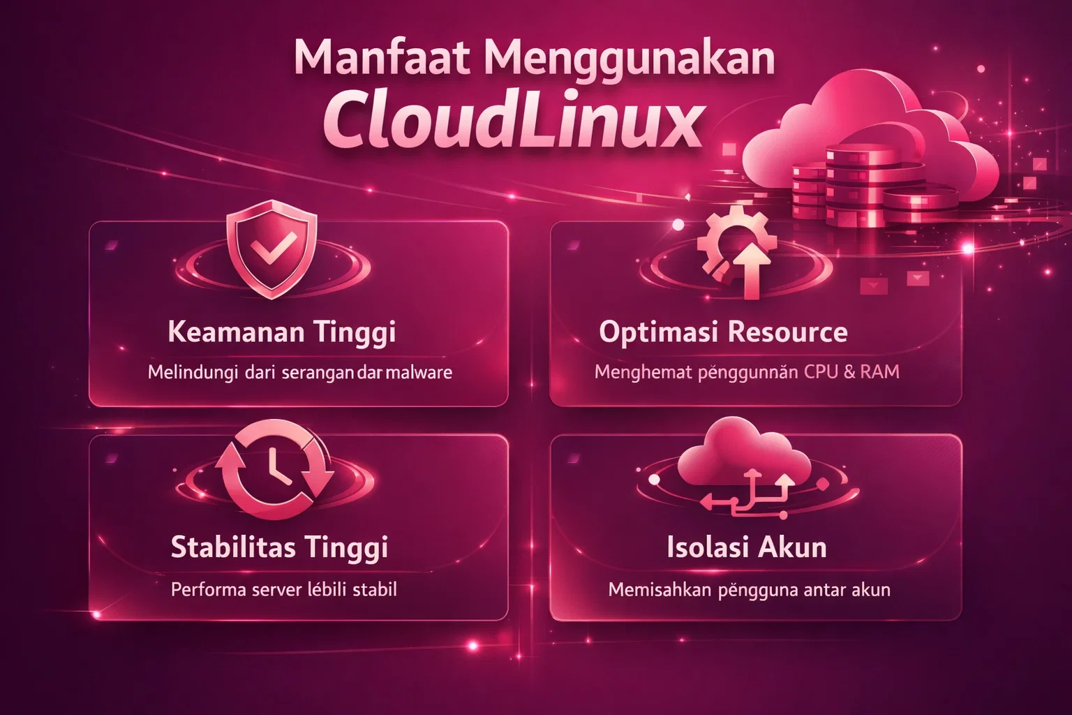 Manfaat Menggunakan CloudLinux di Shared Hosting
