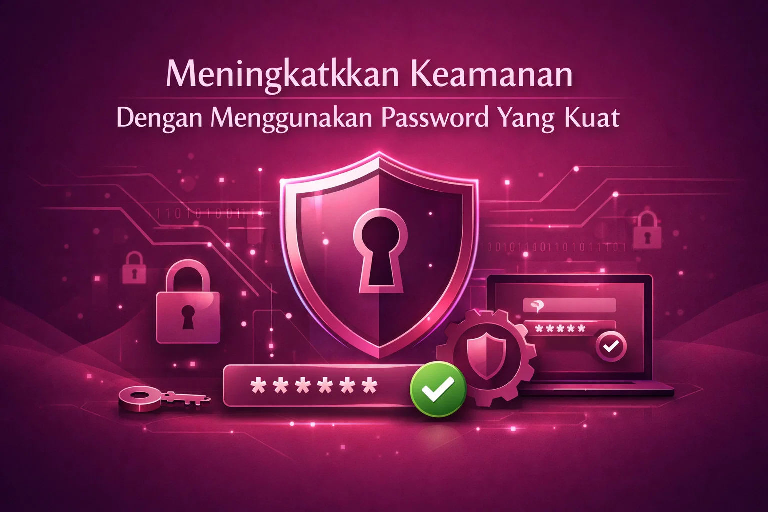 Meningkatkan Keamanan Dengan Menggunakan Password Yang Kuat