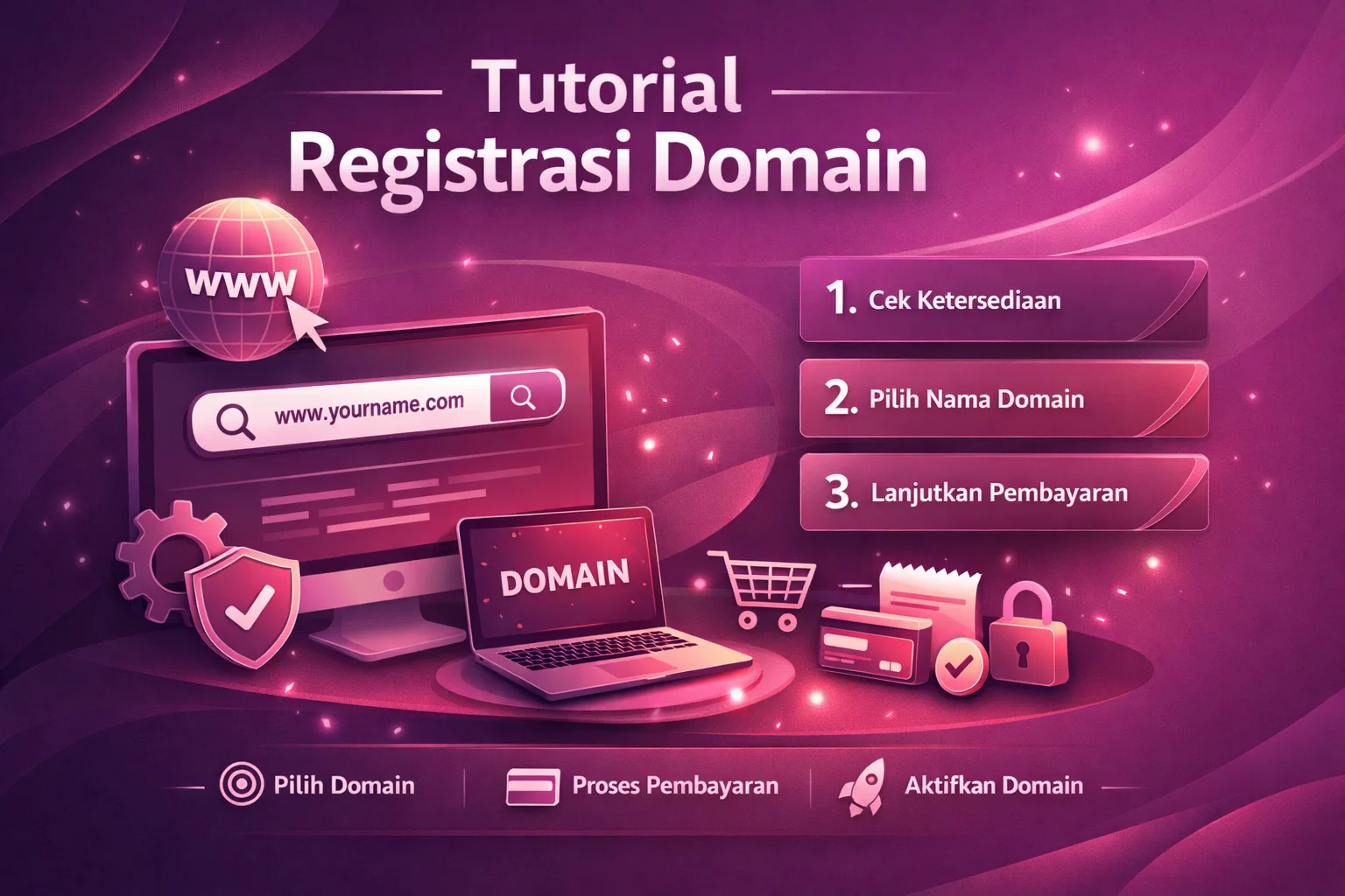 Tutorial Registrasi Domain Melalui Facebook